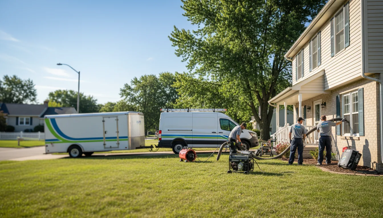 Flooded Basement Restoration And Cleanup With Repair in Geneva, OH near me